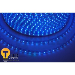 LED pásek 230V, 3.5W, 60 LED, IP67, Modrá
