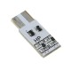 LED žárovka T10 W5W 6x 3SMD jednostranná bílá