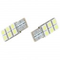 LED žárovka T10 W5W 6x 3SMD jednostranná bílá