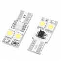 LED žiarovka T10 W5W 4x 3SMD obojstranná biela