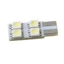 LED žiarovka T10 W5W 4x 3SMD jednostranná biela