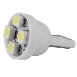 LED žárovka T10 W5W 4xSMD bílá