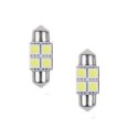 LED sufitka 31mm 4x 3SMD bílá