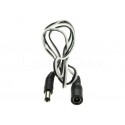 Prodlužovací napájecí DC kabel s konektory 1m
