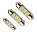 LED sufitka 36mm 3x 3SMD bílá