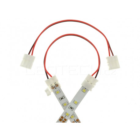 Click spojka s kabelem pro jednobarevný pásek 10mm