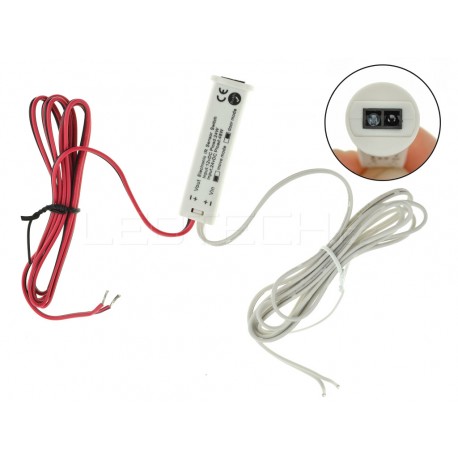 Bezdotykový skříňový a mávnutím LED spínač 2v1 pro jednobarevné LED pásky