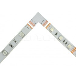 Spojka L pro RGB pásky 10mm pájecí