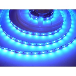 LED pásek 12W, 60 LED, Nezalitý IP 20 - Modrá