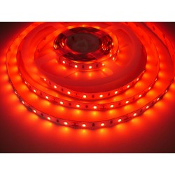 LED pásek 12W, 60 LED, Nezalitý IP 20 - Červená