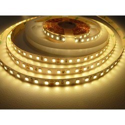 LED pásek 24V HQ 120LED 9.6W vnitřní - Teplá bílá
