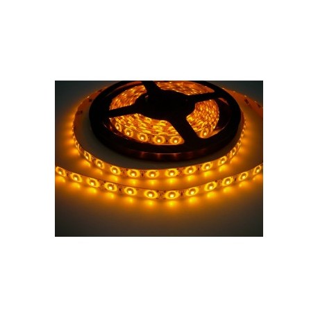 LED pásek 4.8W, 60 LED, Nezalitý IP 20 - Žlutý