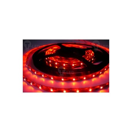 LED pásek 4.8W, 60 LED, Nezalitý IP 20 - Červený