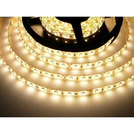 LED pásek 4.8W, 60 LED, Zalitý IP 50 - Teplá bílá