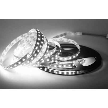 LED pásek 12W, 60 LED, Nezalitý IP 20 - Studená bílá Avide