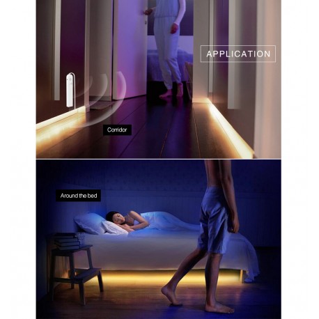 Senzorové bateriové LED osvětlení 200cm