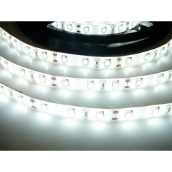 LED pásek 12W, 60 LED, Zalitý IP 50 - Studená bílá