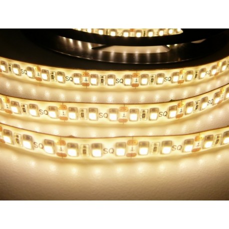 LED pásek 9.6W, 120 LED, Zalitý IP 50 - Teplá bílá