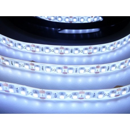 LED pásek 9.6W, 120 LED, Zalitý IP 50 - Studená bílá