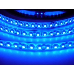 LED pásek 9.6W, 120 LED, Zalitý IP 50 - Modrý