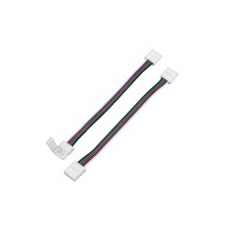 RGBW spojka click 10mm s kabelem - RGBW spojka click 10mm s kabelem