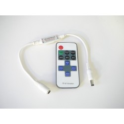 Dálkový LED ovladač RF mini pro jednobarevné LED pásky