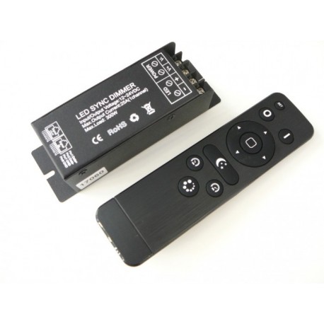 Luxusní dálkový LED ovladač RF25 pro jednobarevné LED pásky