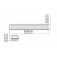 LED Trubicové svítidlo pro LED BETU 236PS 120cm pro 2 trubice