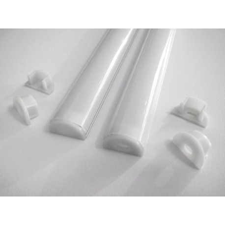 Koncovka profilu TUBE s otvorem