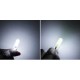 LED žárovka T10 W5W COB3 boční svit bílá