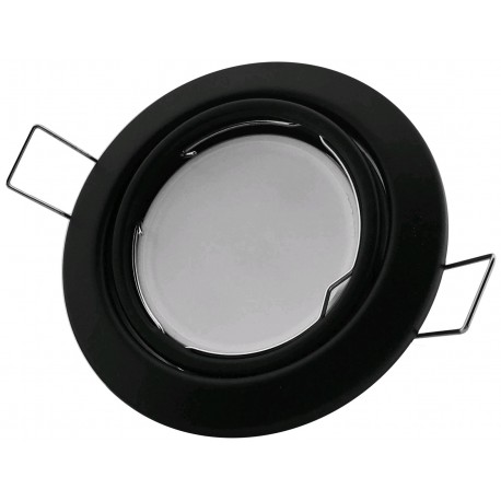 Podhledový rámeček černý kónický výklopný CS-B