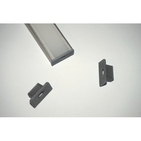 Koncovka profilu N2 s otvorem