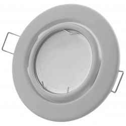 Podhledový rámeček bílý kulatý výklopný NS-W