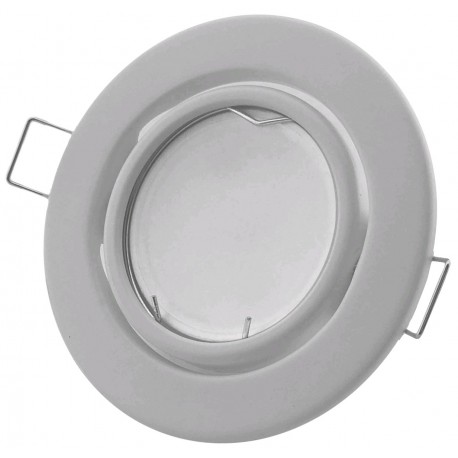 Podhledový rámeček bílý kulatý výklopný NS-W