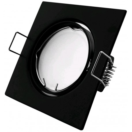 Podhledový rámeček černý hranatý výklopný SS-B