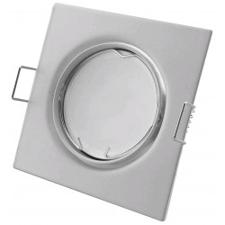 Podhledový rámeček bílý hranatý výklopný SS-W