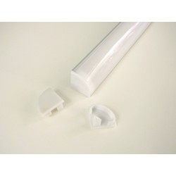 Koncovka profilu R5 kulatá plná