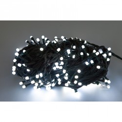 Vánoční LED řetěz - osvětlení - Bílé - 150 LED 15 metrů