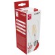 LED žárovka E27 8W FILAMENT ST57 2700K retro - Čirá