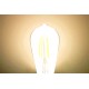 LED žárovka E27 8W FILAMENT ST57 2700K retro - Čirá