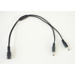 Napájecí DC rozbočovač s kabelem 2 výstupy