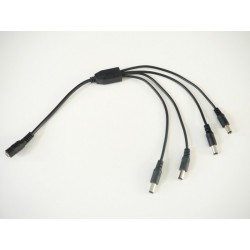 Napájecí DC rozbočovač s kabelem 4 výstupy