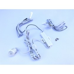 Pohybový LED senzor PIR4, přisazený/vestavný, 4A, 12-24V, 16mm, dosah 2m, 40s, PIR na konektoru