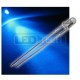 LED dioda 3mm modrá round 30°
