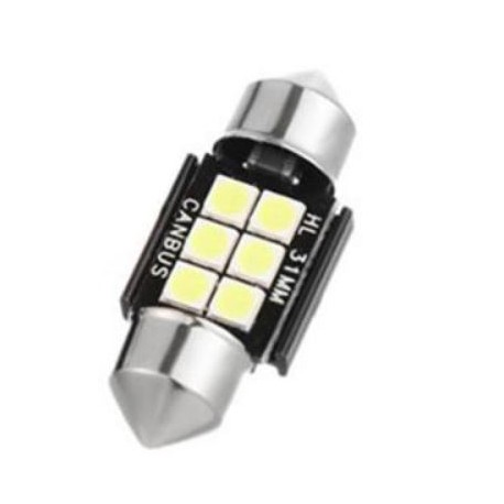 LED sufitka 31mm SMD 3030 canbus bílá