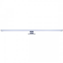 LED koupelnové osvětlení nad zrcadlo, 12W, 900lm, 4000K, IP44, 60cm, stříbrné