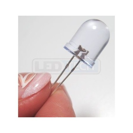 LED dioda 10mm žlutá round 30°