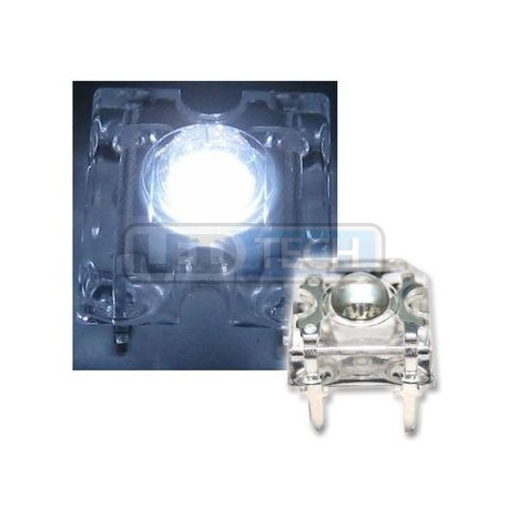 LED dioda Flux piranha studená bílá 120°