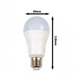LED žárovka RGBW E27 5W 360°