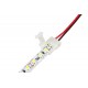 1barva přípojka pro LED pásek s kabelem - 8 mm